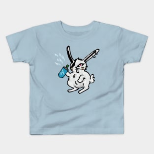 graffiti rabbit Kids T-Shirt